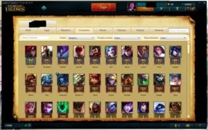 Conta League of Legends Gold 3 Barato LOL