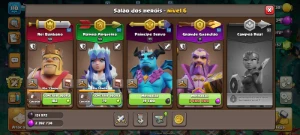 Cv12 Quase Full - 1697 Gemas - 6 Equipamentos Épicos - Clash Royale