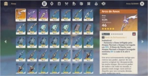 Conta com Keqing+Arco de amos - Genshin Impact