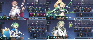 V>Conta Grand Chase Mobile Level 138 + Uno + Skins de verão - Outros