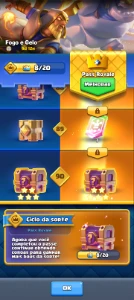 Conta Clash Royale 6K394 De Troféus 32$ Reais