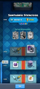 Conta Clash Royale 6K394 De Troféus 32$ Reais