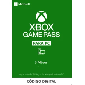 Xbox Gamepass 3 Mêses Código 25 dígitos key - Gift Cards