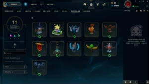 CONTA LOL + 134 CHAMPS + 214 SKINS + SKIN LUCIAN VITORIOSO - League of Legends