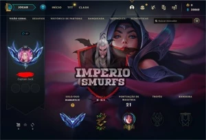 [BR] SMURF DIAMANTE IV PRONTA-ENTREGA - League of Legends LOL