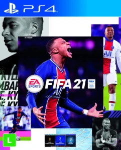 FIFA 21 PS4 - Mídia Digital Português BR - Entrega Rápida