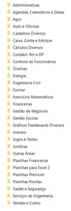 Planilhas Gerais (Word, PowerPoint e Excel) - Planilhas e Dashboards