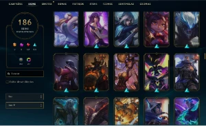 Conta League of legends ex mestre varias skin e foco no tft LOL