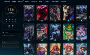 Conta League of legends ex mestre varias skin e foco no tft LOL