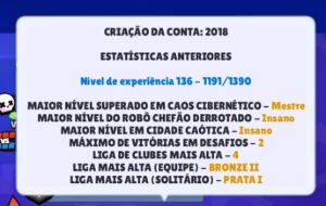 DESAPEGO Brawl Stars OG  2018| 38k Troféus |  Skin  Exclusiv