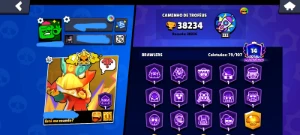 DESAPEGO Brawl Stars OG  2018| 38k Troféus |  Skin  Exclusiv