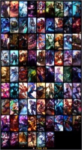 Conta League of legends 125 Campeões 68 skins LOL