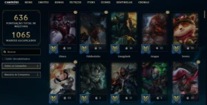 Promoção Conta Lol 459 Skins Plat 3 - League of Legends