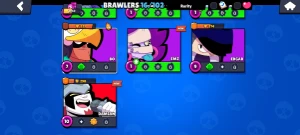 Conta Brawl Stars 1470 Troféus | 16 Brawlers | Edgar Evo |