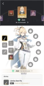 Conta de Genshin impact com Xiao,Diluc,Jean, Kequing eKazuha