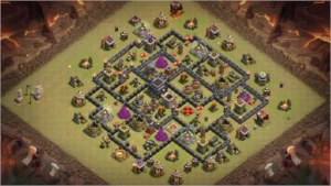 Conta Clash of clans,cv 9 quase full