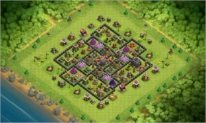 Clash Of Clans Centro de Vila 9