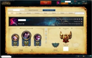 vendo conta league of legends Ouro 3 LOL