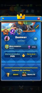 Conta Clash Royale. Torre Lvl 15 Passo Pro Seu Email