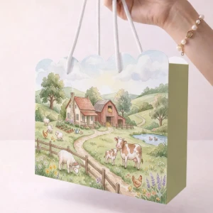Kit 15 Sacolinhas Fazendinha - Pegue e Monte