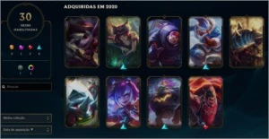 Conta diamante 2 - League of Legends LOL