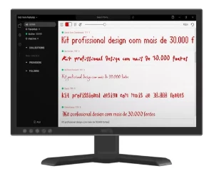 Pack 30000 Fontes Para Designer Gráfico + Brinde - Serviços Digitais