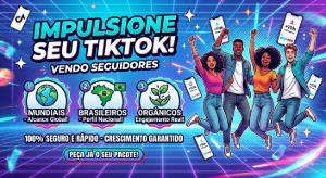 SeguidoresTiktok , Mundiais e orgânicos Entrega Automática - Redes Sociais