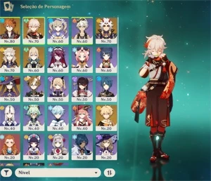 🌟 Itto, Childe, Kazuha, Albedo + Livro Oração + Garantido😎 - Genshin Impact