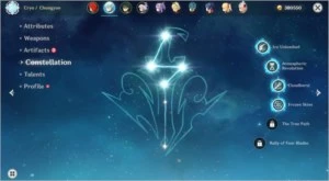 Conta AR51 com Xiao, Diluc C1, Qiqi, Keqing e Aquila Favonia - Genshin Impact
