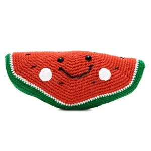 Melancia em amigurumi - Artesanato e Personalizados