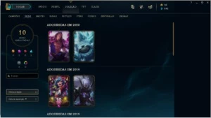 conta platina 3 - League of Legends LOL