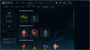 conta platina 3 - League of Legends LOL