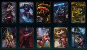 LOL conta nível 23, 49 skins, 21 legado - League of Legends