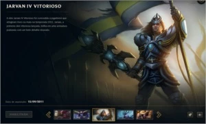 Conta Jarvan Vitorioso e Kayle Juiza - League of Legends LOL