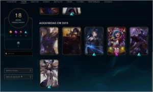 Conta League of Legends LOL