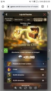 Conta Rise of empires Mobile - Outros
