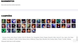 Conta prata 4 com 37 Champs e 8 Skins + 5 Fragmentos - League of Legends LOL