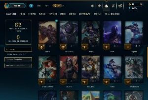 Ferro 3 com 30 Champs e 2 Skins - League of Legends LOL