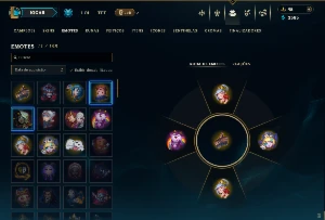 Ferro 3 com 30 Champs e 2 Skins - League of Legends LOL