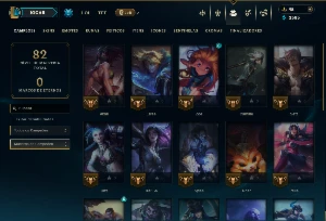 Ferro 3 com 30 Champs e 2 Skins - League of Legends LOL