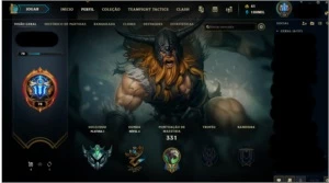 Conta league of legends com skins raras LOL