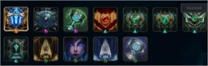 Conta league of legends com skins raras LOL