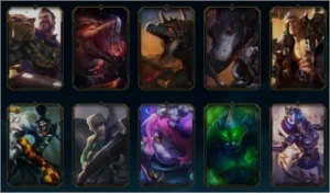Conta league of legends com skins raras LOL