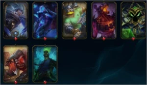 Conta league of legends com skins raras LOL