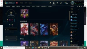 Conta lol Gold 2 (Barato) - League of Legends