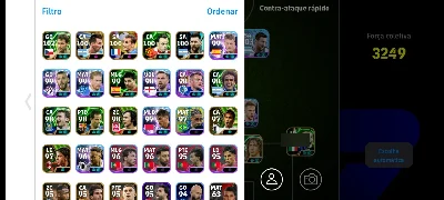 Conta Efootball cheia de épicos - eFootball PES