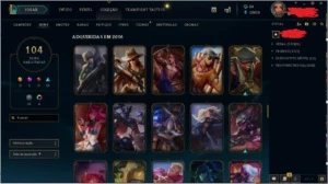 Acc Lol Todos Os Campeoes Lvl136 104 Skins - League of Legends