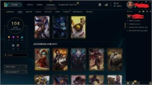 Acc Lol Todos Os Campeoes Lvl136 104 Skins - League of Legends