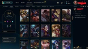 Acc Lol Todos Os Campeoes Lvl136 104 Skins - League of Legends
