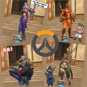 Overwatch Skins Lendárias Overwatch League - Blizzard